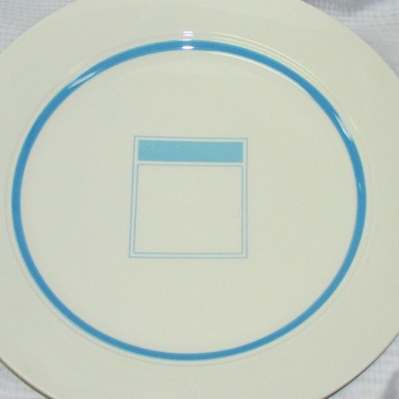 Homer Laughlin Vintage Dinner Plate Best China AAB-11 Blue Restaurant Ware - Picture 3 of 4